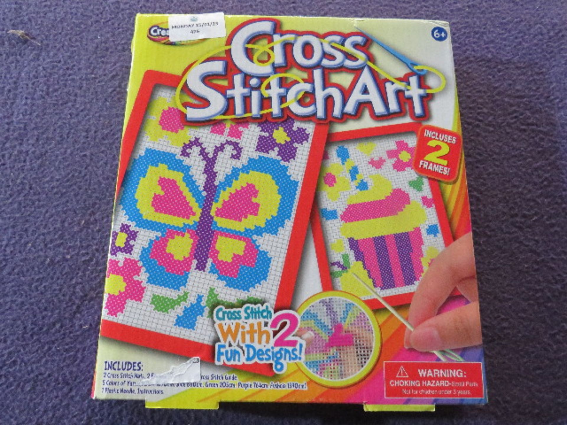 Creative Kids - Cross Stitch Art - Unchecked & Boxed.