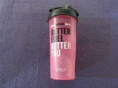 20x Blender Bottle - Pink Protein Shaker Bottle's - 600ml - New & Packaged.
