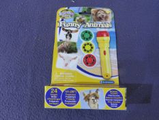 6x Brainstorm - Funny Animals Torch & Projectors - Unused & Boxed.