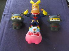 4x Various Squishy Toys - No Packaging.