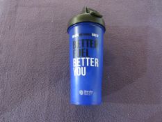 20x Blender Bottle - Blue Protein Shaker Bottle's - 600ml - New & Packaged.