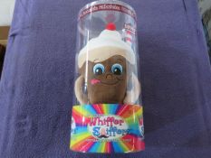 Whiffer Sniffers - Chocolate Milkshake Scented Plush Toy - New & Packaged.