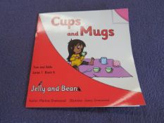 20x Jelly & Bean - Cups and Mugs Books - Unused.