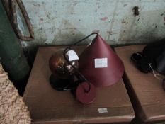 Lot 170 is for 2 Items from Heals total RRP Â£284 Lot includes: Heals Joule Table Light Smoke RRP