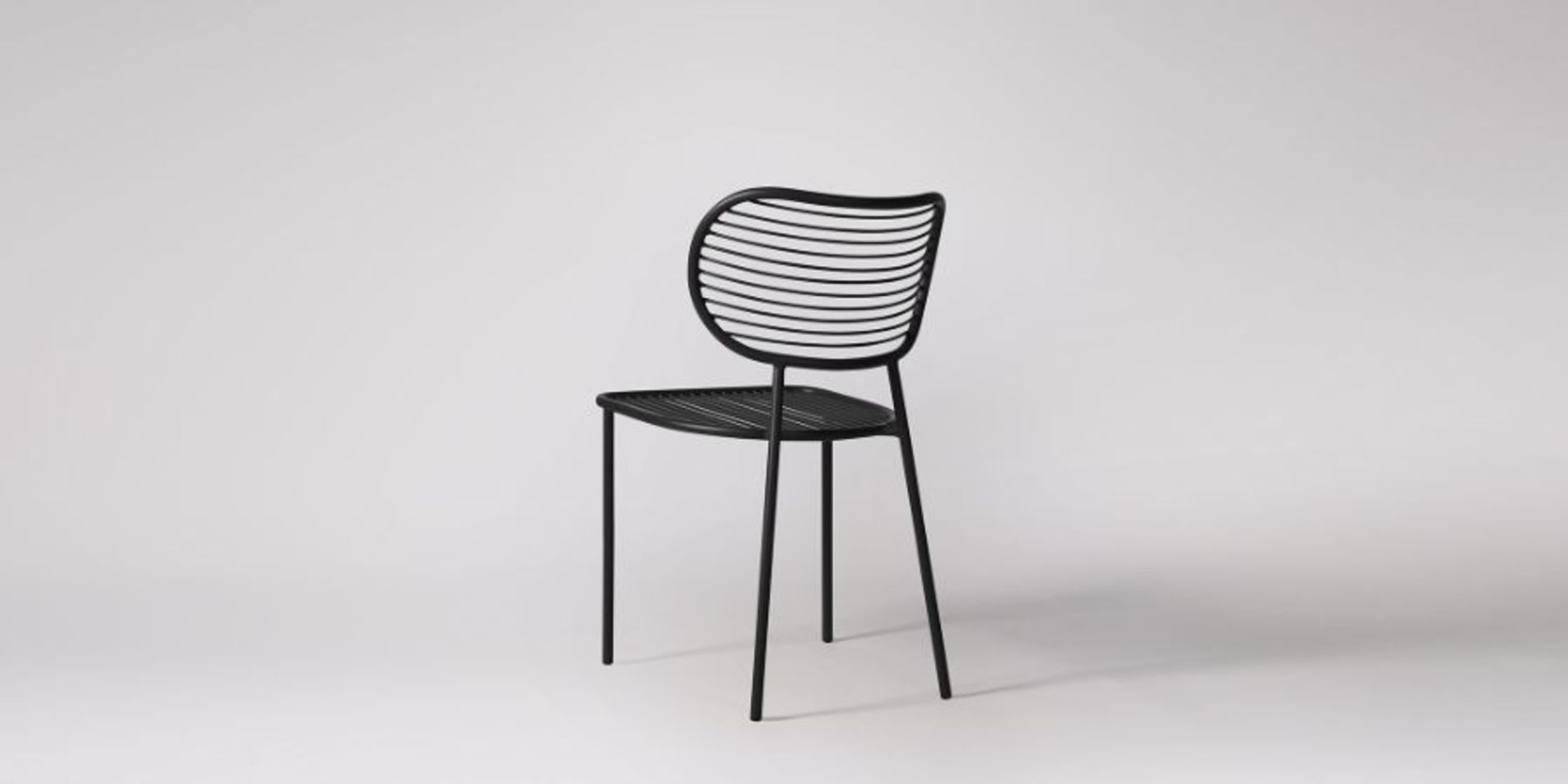 Swoon Upton Dining Chair in Matte Black RRP £199.00 (PLT PBPLT14) SKU SWO-GW-uptondinchairbla-A+ PID - Image 5 of 8