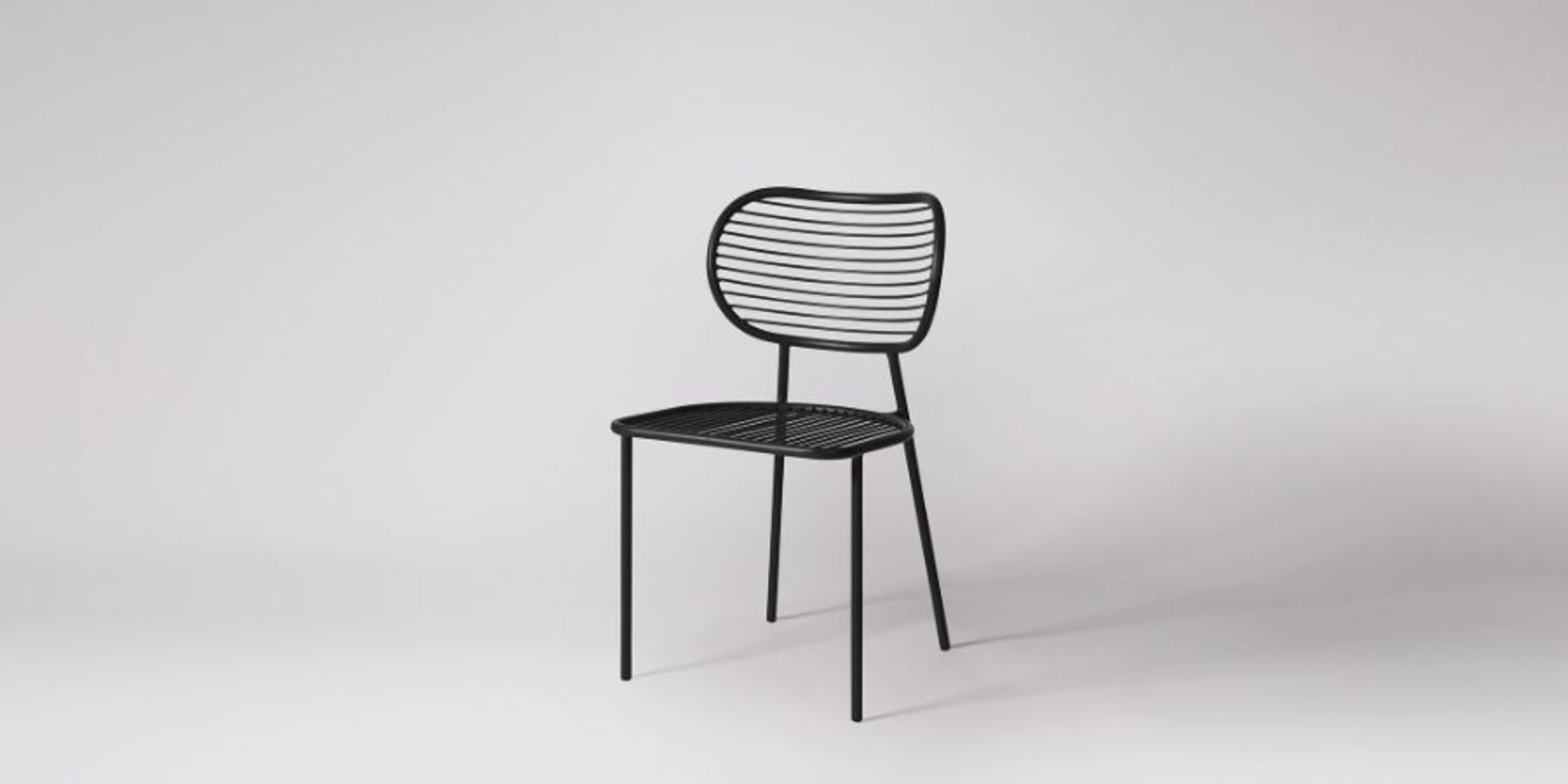 Swoon Upton Dining Chair in Matte Black RRP £199.00 (PLT PBPLT14) SKU SWO-GW-uptondinchairbla-A+ PID - Image 3 of 8