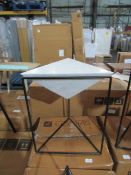 Swoon Cairo Side Table in White Marble RRP £229 SKU SWO-GW-cairosidtabblamar-A+ PID SWO-GW-19052