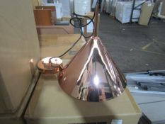 Swoon Joey Large Pendant in Copper RRP £59.00 SKU SWO-GW-joeypendantlargecopper-A+ PID SWO-GW-19767