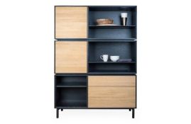 Heals Modulo Cabinet Right Hand Door Drawer Black Carcass RRP ?6420.00 The brief for Modulo was to