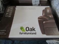 Oak Furnitureland Leather Care Kit RRP Â£24.99Keep all your leather furniture looking as good as the