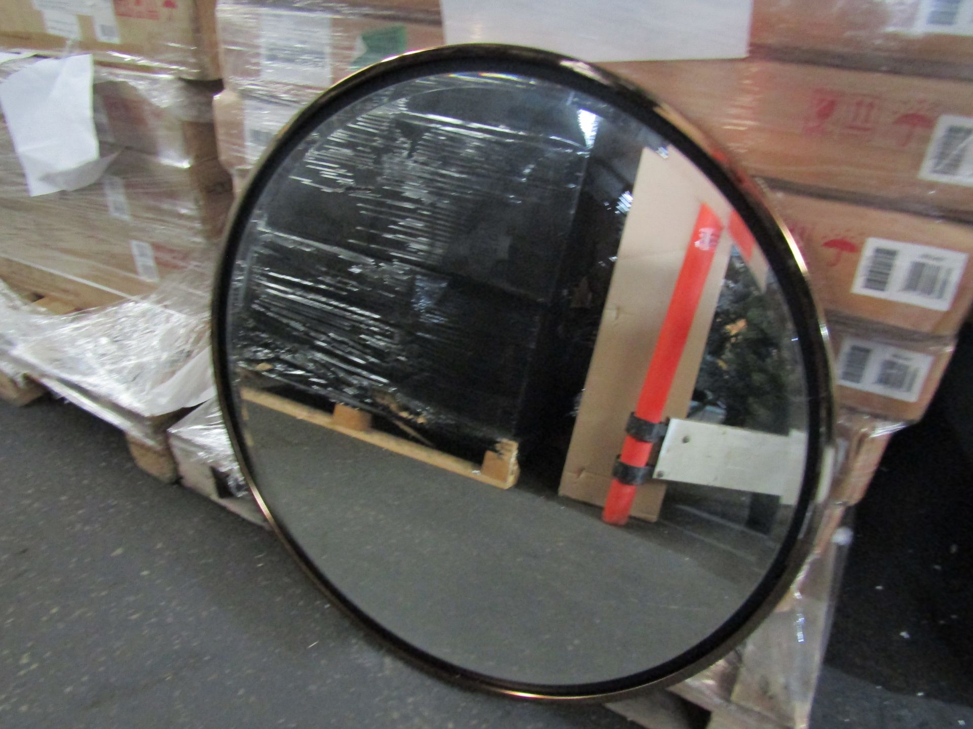 SEI Furniture Holly & Martin Wais Round Wall Mirror RRP £137.99