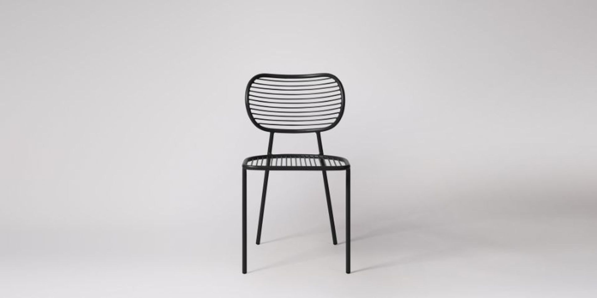 Swoon Upton Dining Chair in Matte Black RRP £199.00 (PLT PBPLT14) SKU SWO-GW-uptondinchairbla-A+ PID - Image 4 of 8