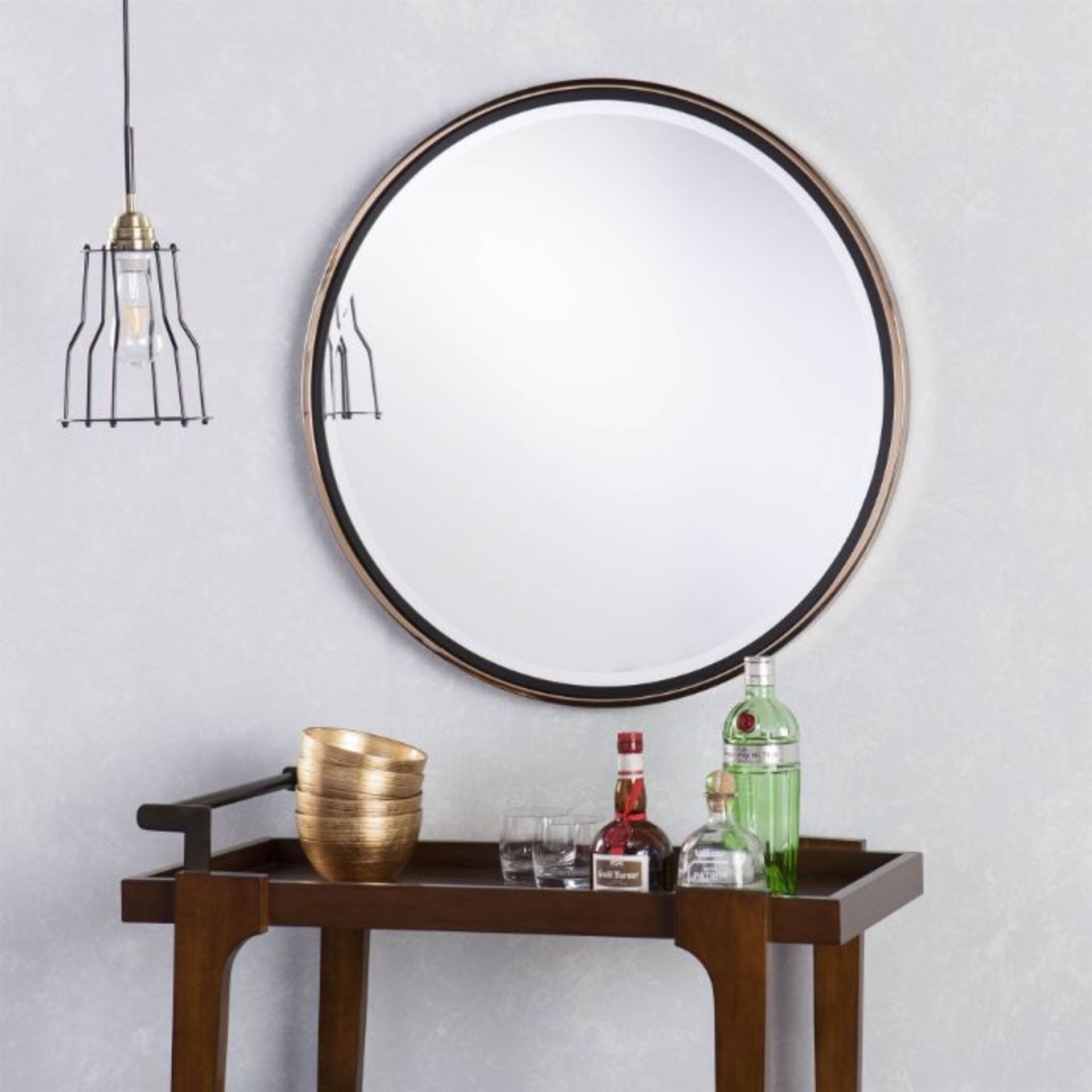 SEI Furniture Holly & Martin Wais Round Wall Mirror RRP £137.99 - Image 2 of 8