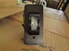 6x Chelsom - LED Rotate Wall Light Brushed Black - New.