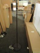 Chelsom - Adjustable Floor Lamp Anthracite - No Shade Included - Good Condition & Boxed.
