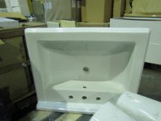 Villeroy & Boch - Hommage WashBasin With Overflow 3TH - Paired With Villeroy & Boch Subway Full-