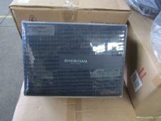 3 x Sheridans UK Bedskirt Christobel Midnight Super King, Brand New RRP £70. Total RRP £210 SKU