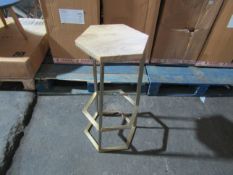 Swoon Coombes Stool in Natural Mango RRP £119 SKU SWO-GW-coombesstoolnatman-A+ PID SWO-GW-19663