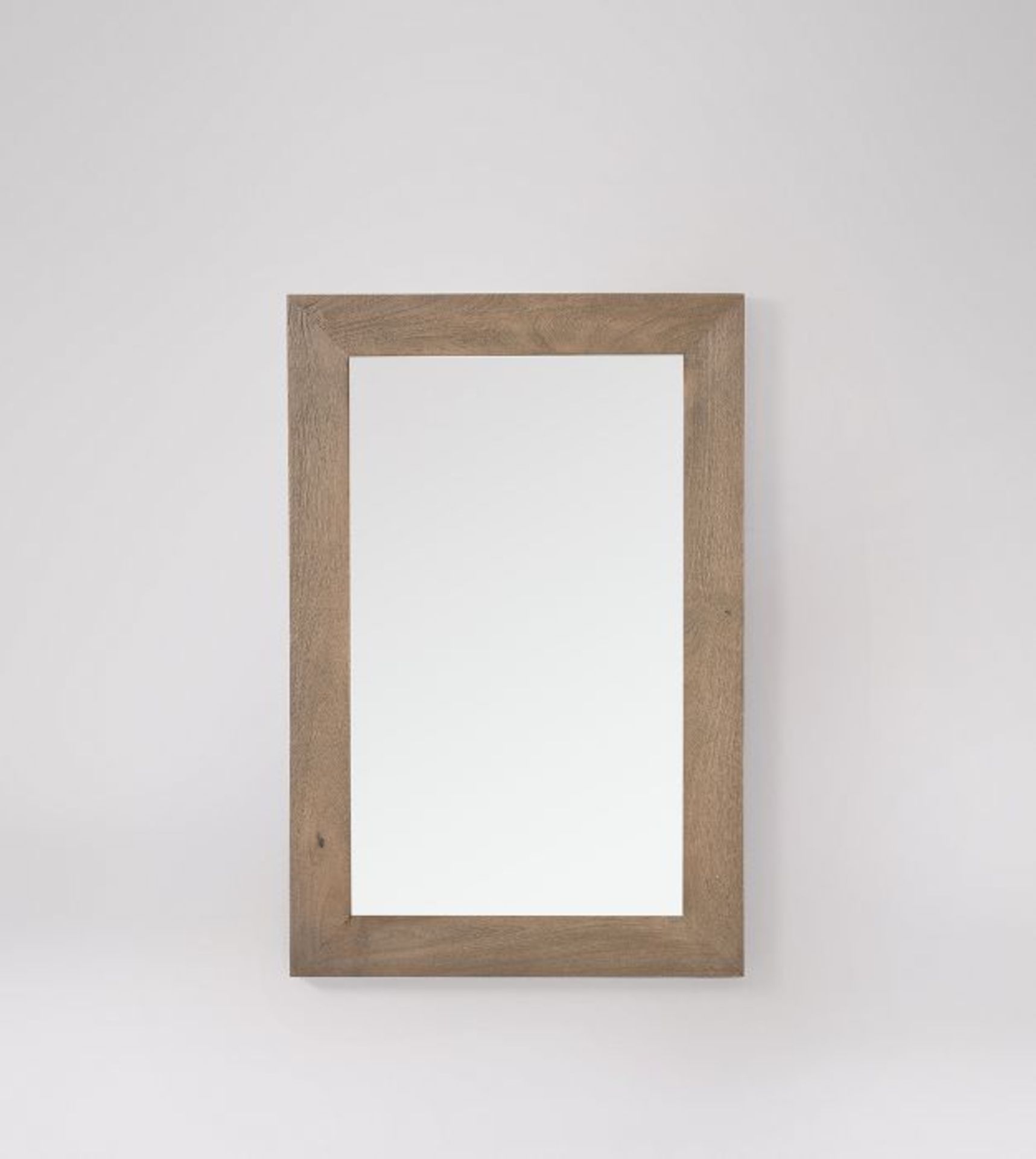 Swoon Valente Rectangular Mirror in Sandblasted Grey RRP £149.00 SKU SWO-GW-valentemirrorrectangleml - Image 4 of 5