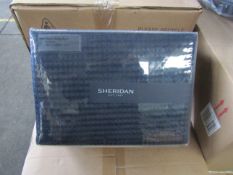3 x Sheridans UK Bedskirt Christobel Midnight Super King, Brand New RRP £70. Total RRP £210 SKU