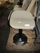 Cox & Cox Faux Leather Counter Stool Grey RRP Â£150.00 SKU 1227411 (PLT 3RD AVE PALLET 88) Faux