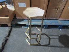 Swoon Coombes Stool in Natural Mango RRP £119 SKU SWO-GW-coombesstoolnatman-A+ PID SWO-GW-19664