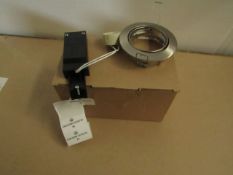 Boxed approx 24x Chelsom recessed ring down lights MV/6019/BN