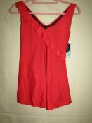 Ladies Swi/Dress Red Size 10 New With Tags