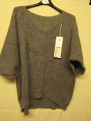 NO VAT 3 X Raymon Ladies Jumpers Dark Grey Approx Size S-M New & Packaged