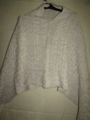 1 X Knitted Poncho"s Cream One Size New & Packaged