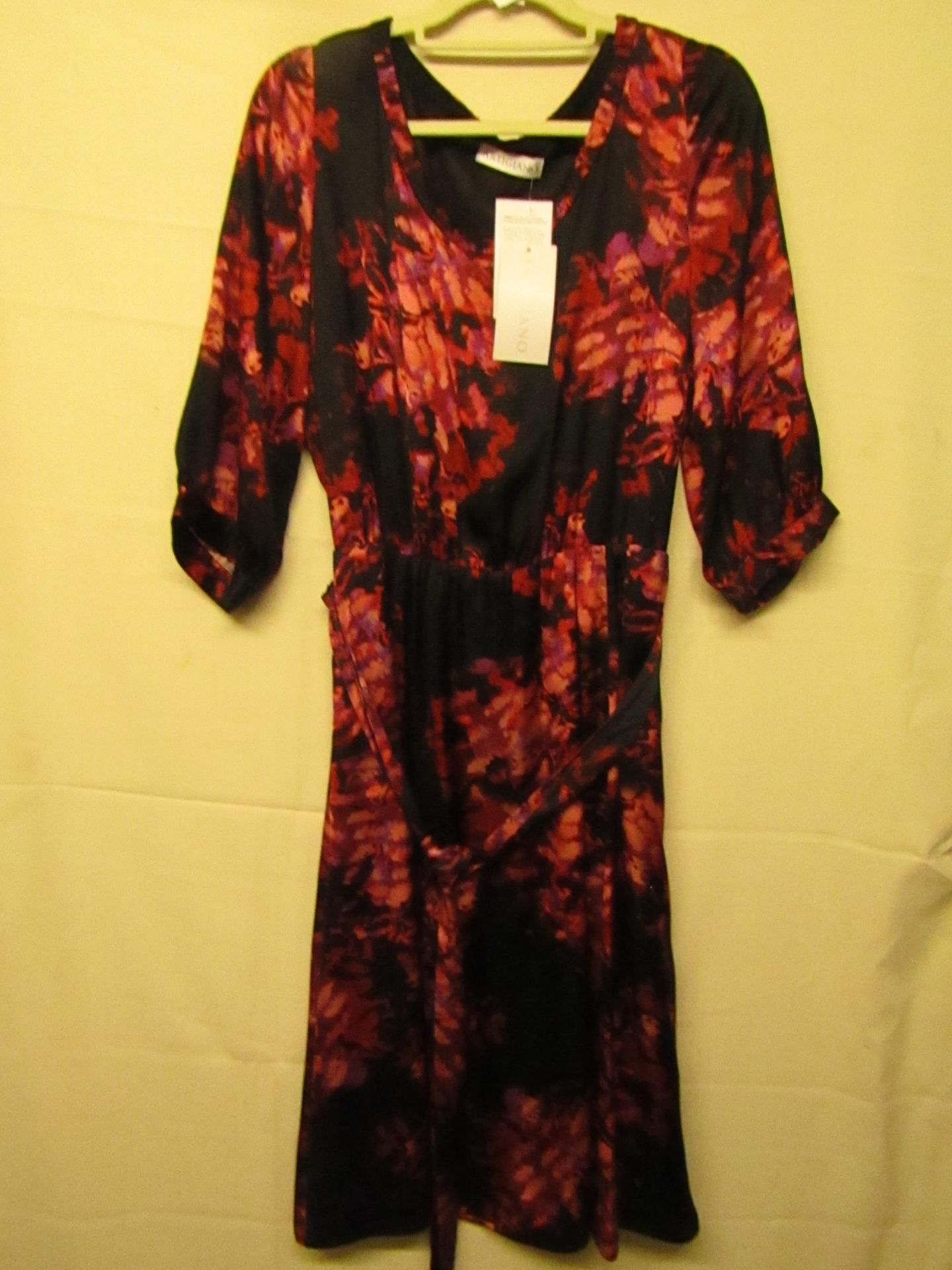 Artigiano Ladies Dress Multi-Cploured Size 18 New With Tags