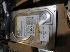 Western Digital WD6003FRYZ 6TB hard drive, unchecked