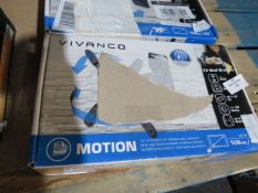 Vivanco TV wall mount, boxed ad unchecked