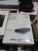 Freecom 1TB USB 3 Hard drive, still sealed in packaging