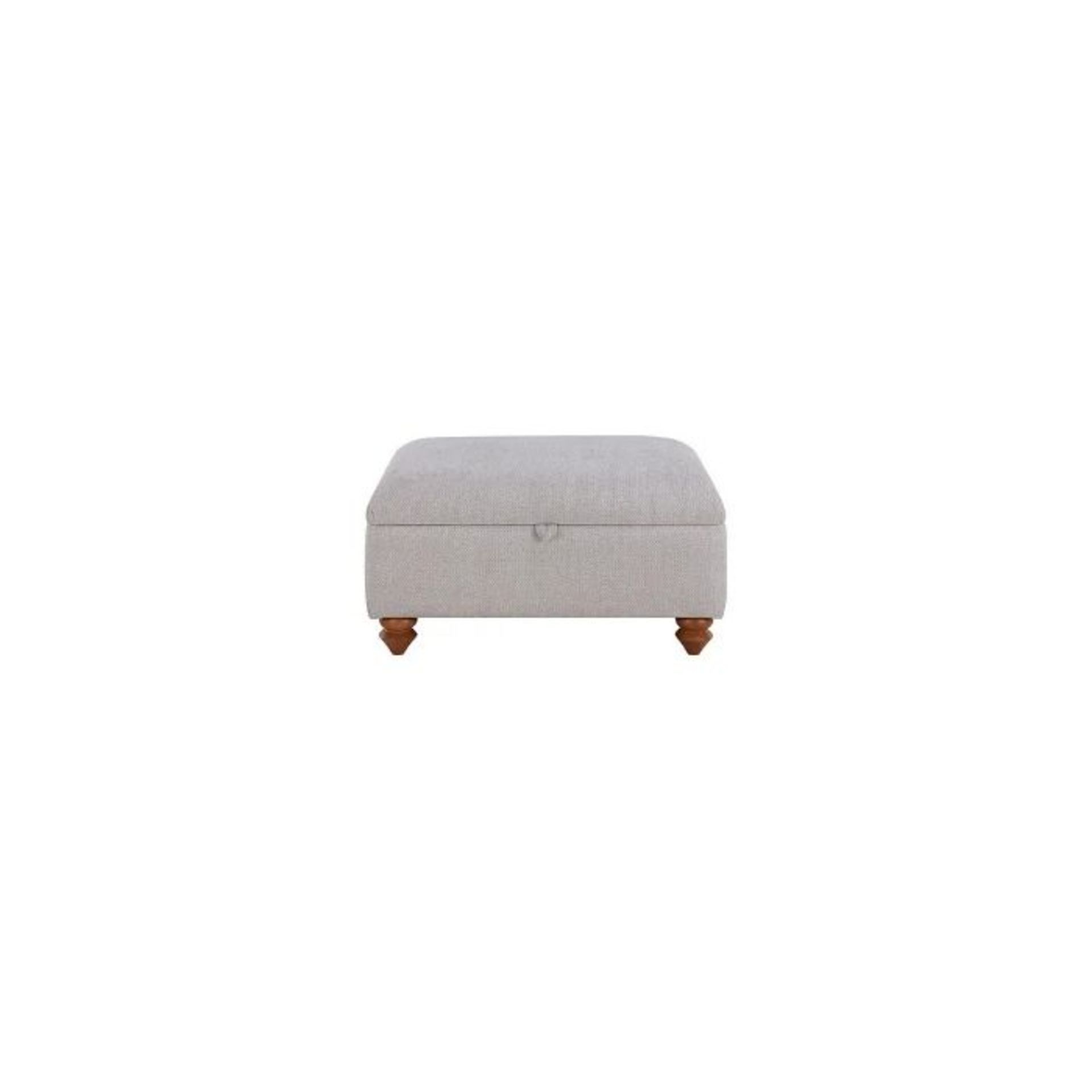 Oak Furnitureland Gainsborough Storage Footstool In Minerva Silver RRP ?329.99 Gainsborough comes - Image 5 of 7