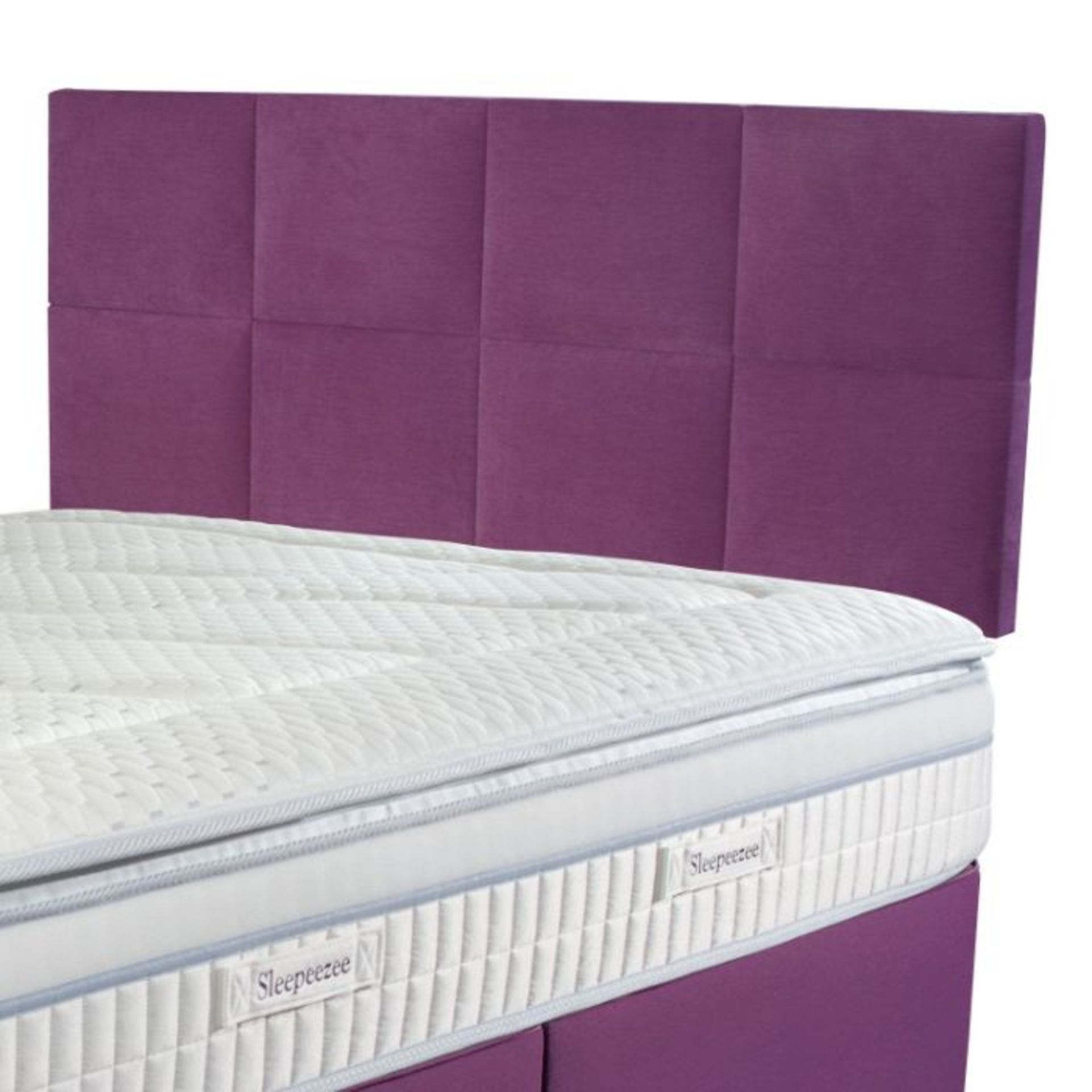 Carpetright Sleepeezee Montana Headboard 5Ft King Size Plum RRP ?359.00 Establish true style