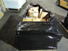 Pallet of Make up from Bleach London, their products are sold in Selfridges, Tesco etc, the pallet