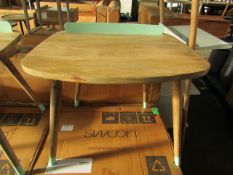 Swoon Elk Childrens Desk Mango Wood & Duck Egg Blue RRP Â£109.00 This item looks to be in good