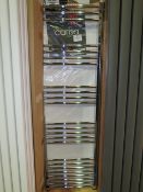 Carisa - Nile Chrome Tall Radiator - 500x1600mm - Item Looks In Good Condition, No Hanging Kit
