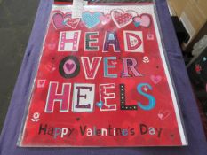 Giant Valentines Card - Unused & Packaged.