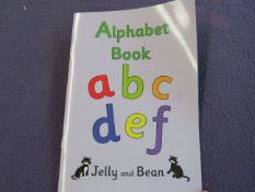 120x Jelly & Bean - Alphabet Books - Unused.