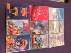 9x Various Childrens DVD's - Look In Good Condition.