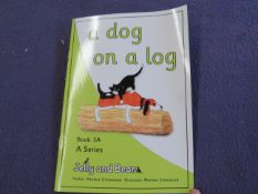 100x Jelly & Bean - A Dog On A Log Book - Unused.