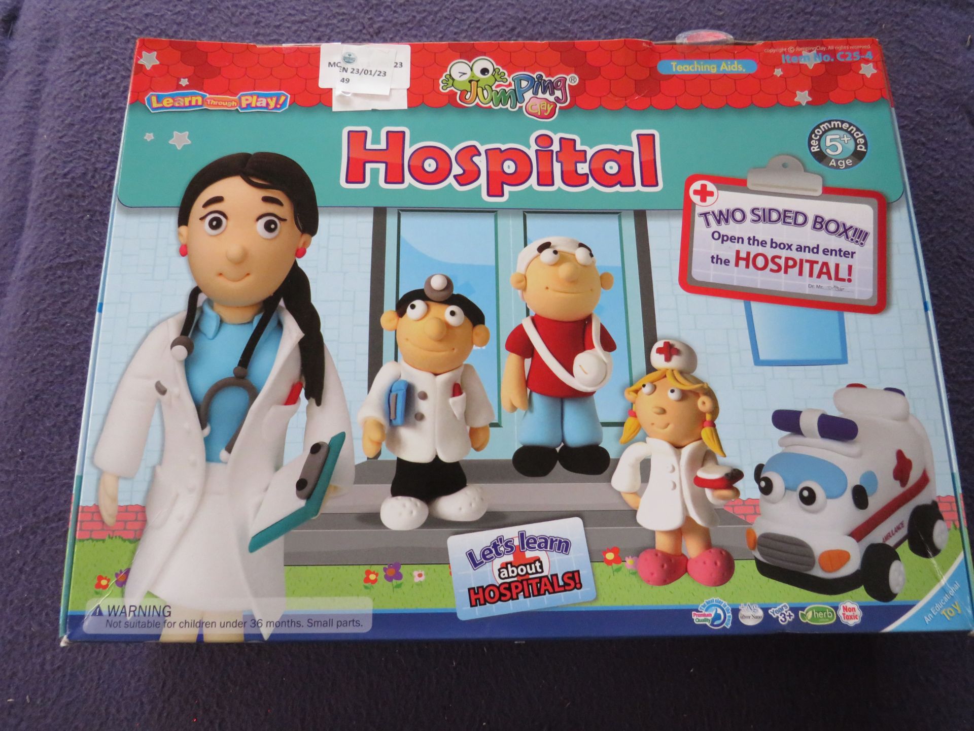 Jumping Clay - Hospital Set - Unchecked & Boxed.