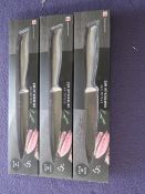 3x Spice & Soul - Stainless Steel Knife - New & Boxed.