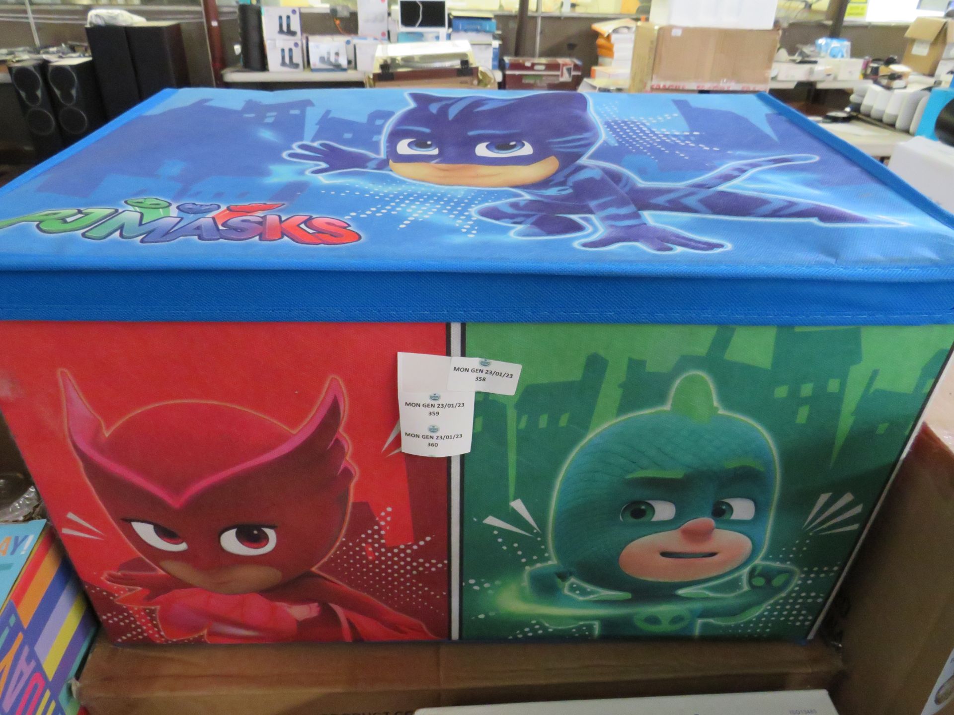 PJ-Masks - Jumbo Storage Box ( 55x37x33cm ) - New & Packaged.