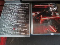 4x Starwars - Framed Picture - Very Good Condition, Please See Image Design - No Packaging.