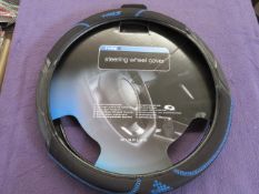 TypeS - Winplus Blue Steering Wheel Cover - New & Boxed.