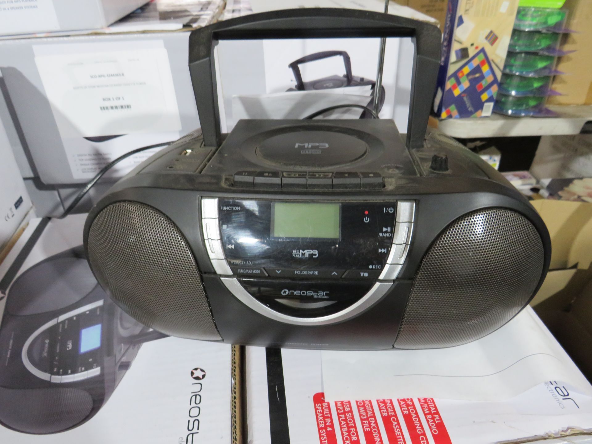 Scotts of Stow Neostar CD Radio Cassette Player RRP ?79.95 This updated CD radio cassette player