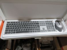 Dell Premier Keyboard and mouse set, comes in original box with the wireless dongle, the F10 key has